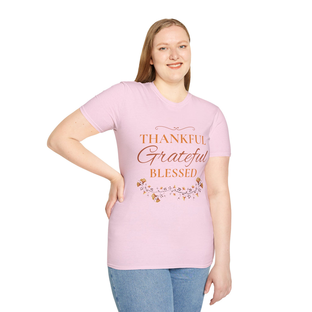Thankful, Grateful, Blessed T-shirt