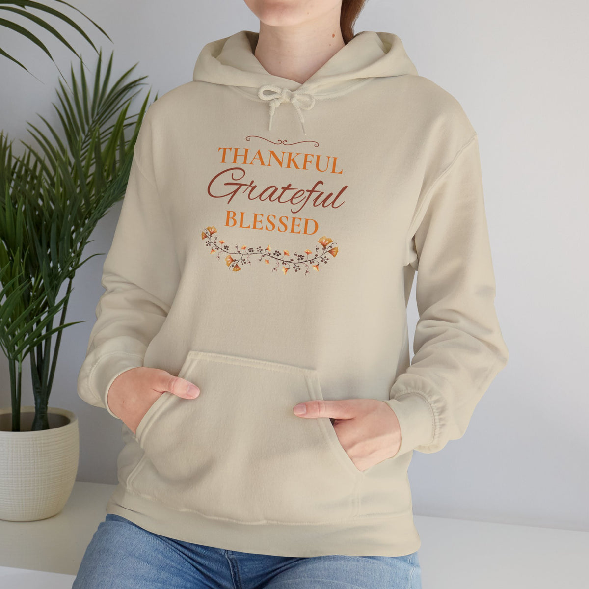 Thankful, Grateful, Blessed Hoodie