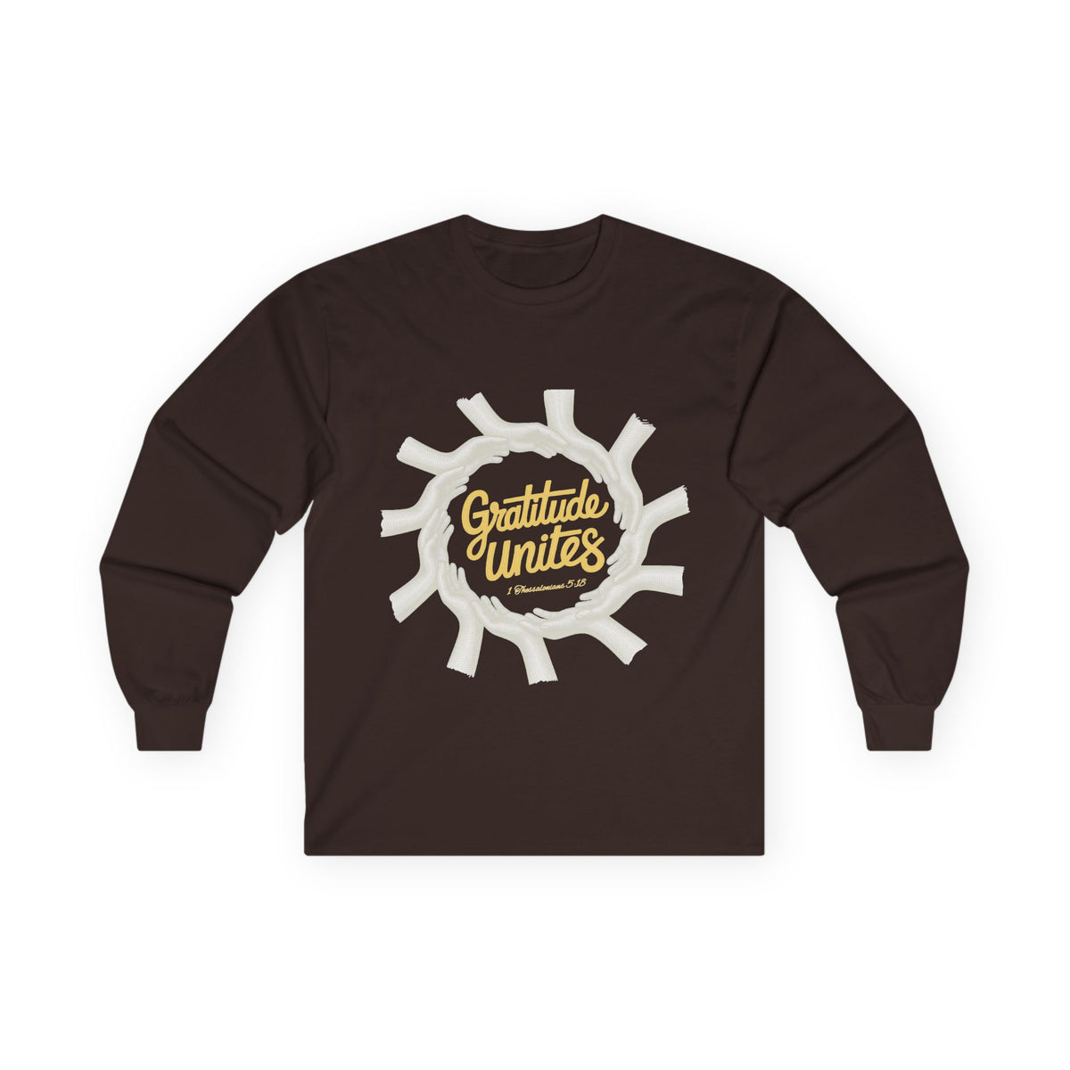 Gratitude Unites Unisex Long sleeve