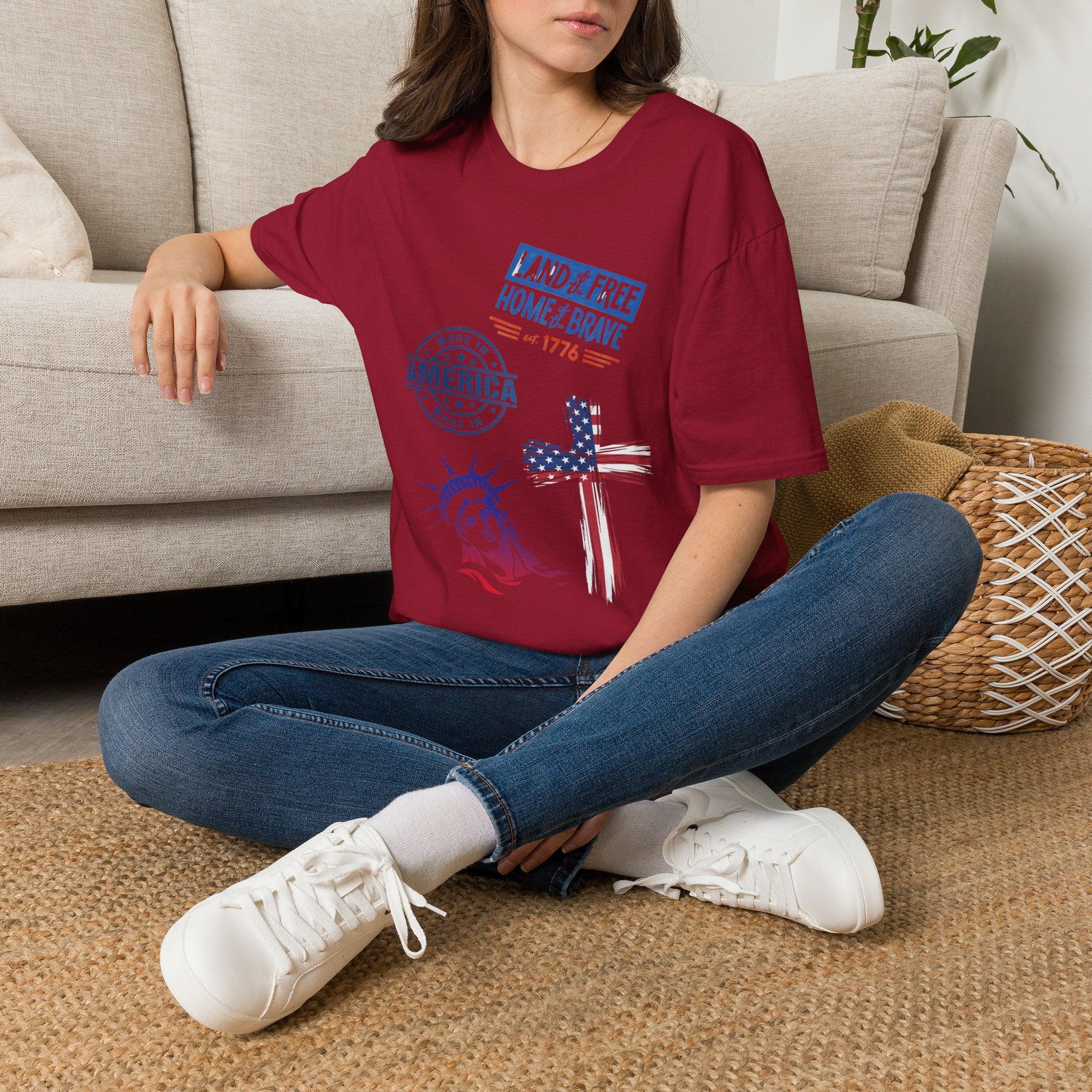 America - Blue Edition Classic Fit T-shirt
