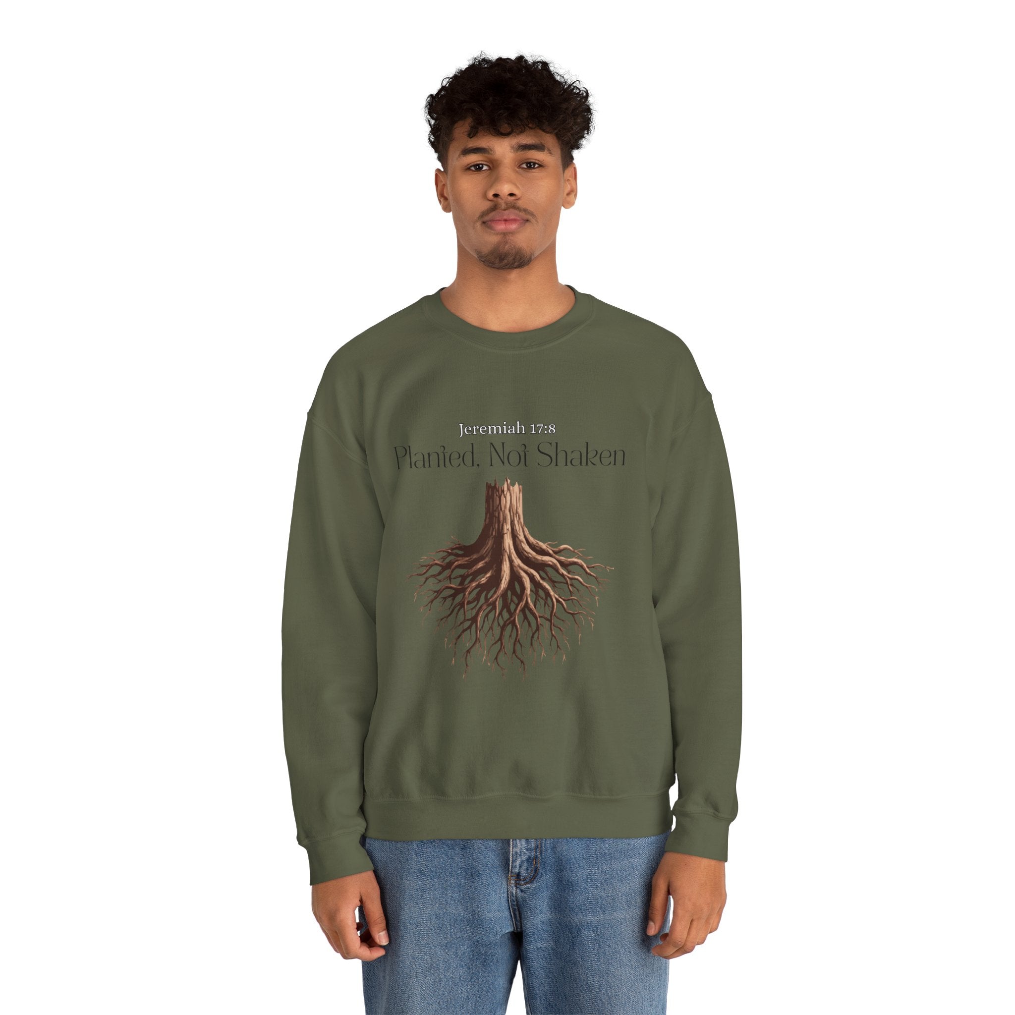Planted Not Shaken Crewneck Sweatshirt