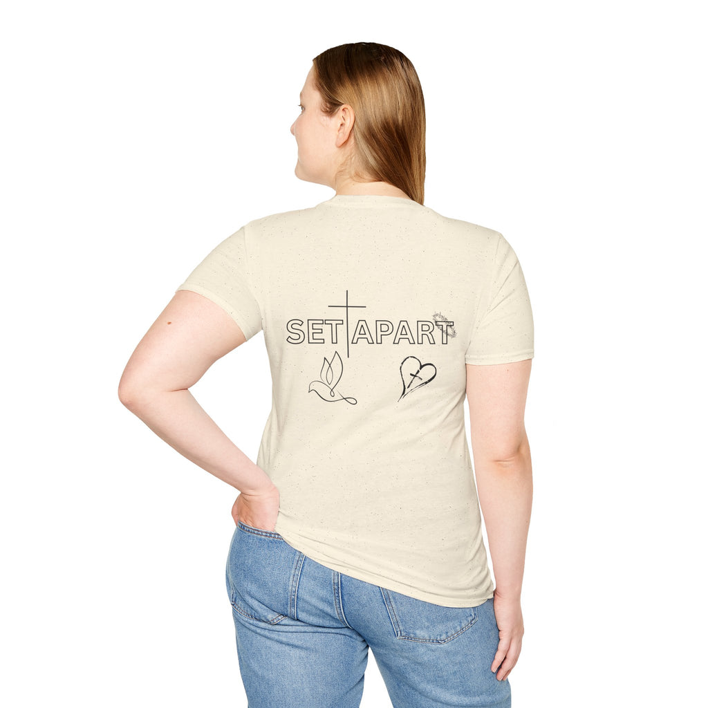 Set Apart Word Art Unisex T-shirt