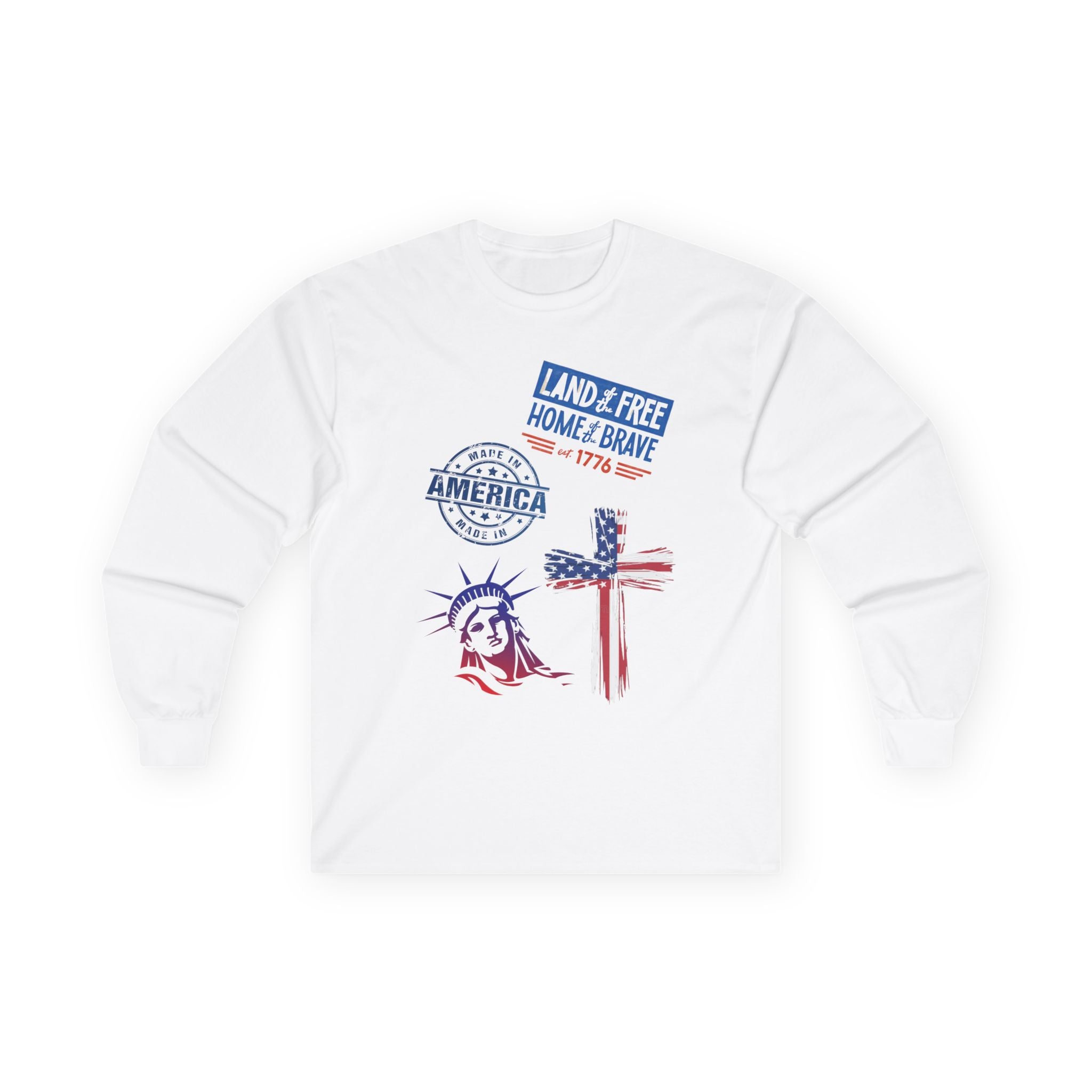 America - Blue Edition Long Sleeve Classic Fit