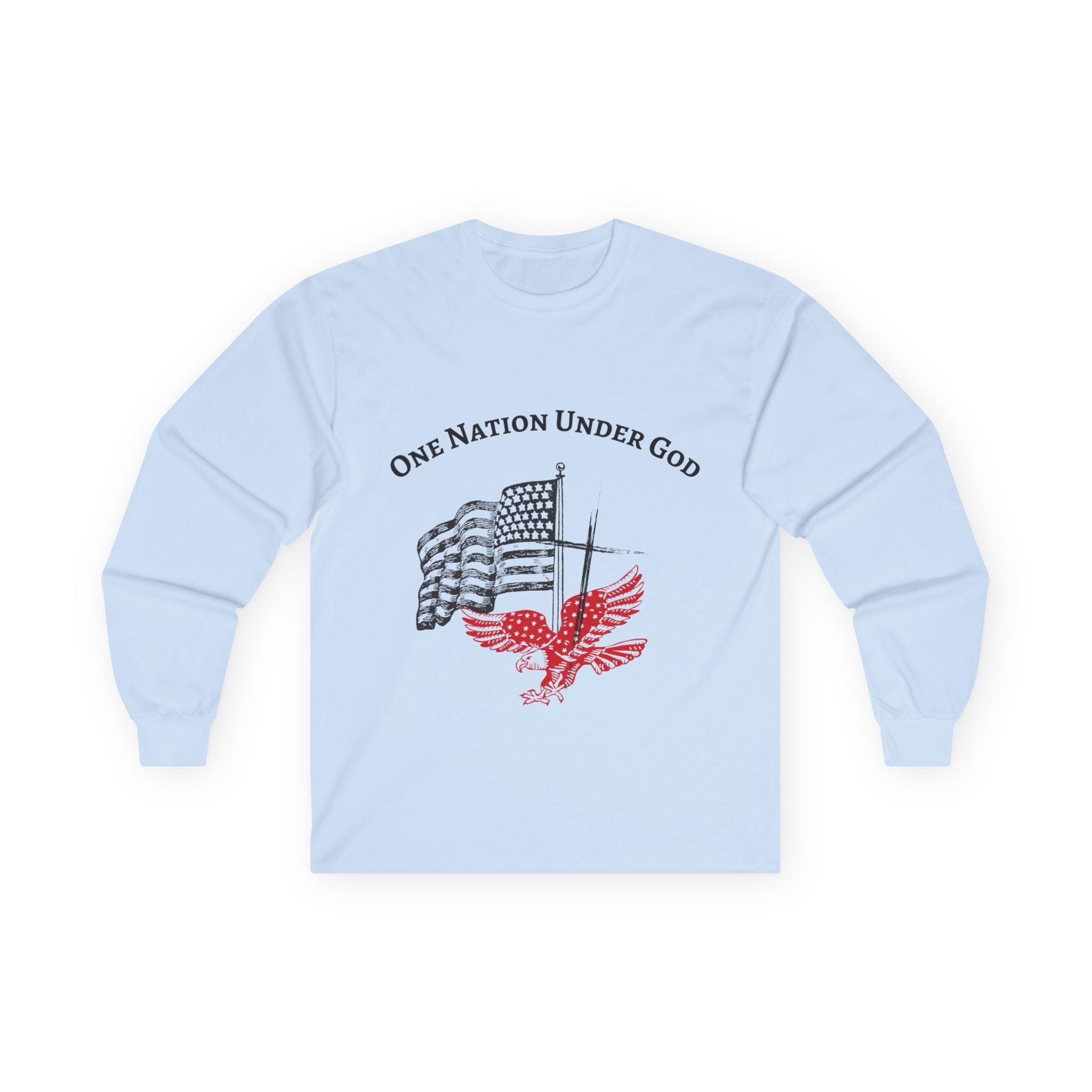 One Nation- Red Edition Long Sleeve Classic Fit