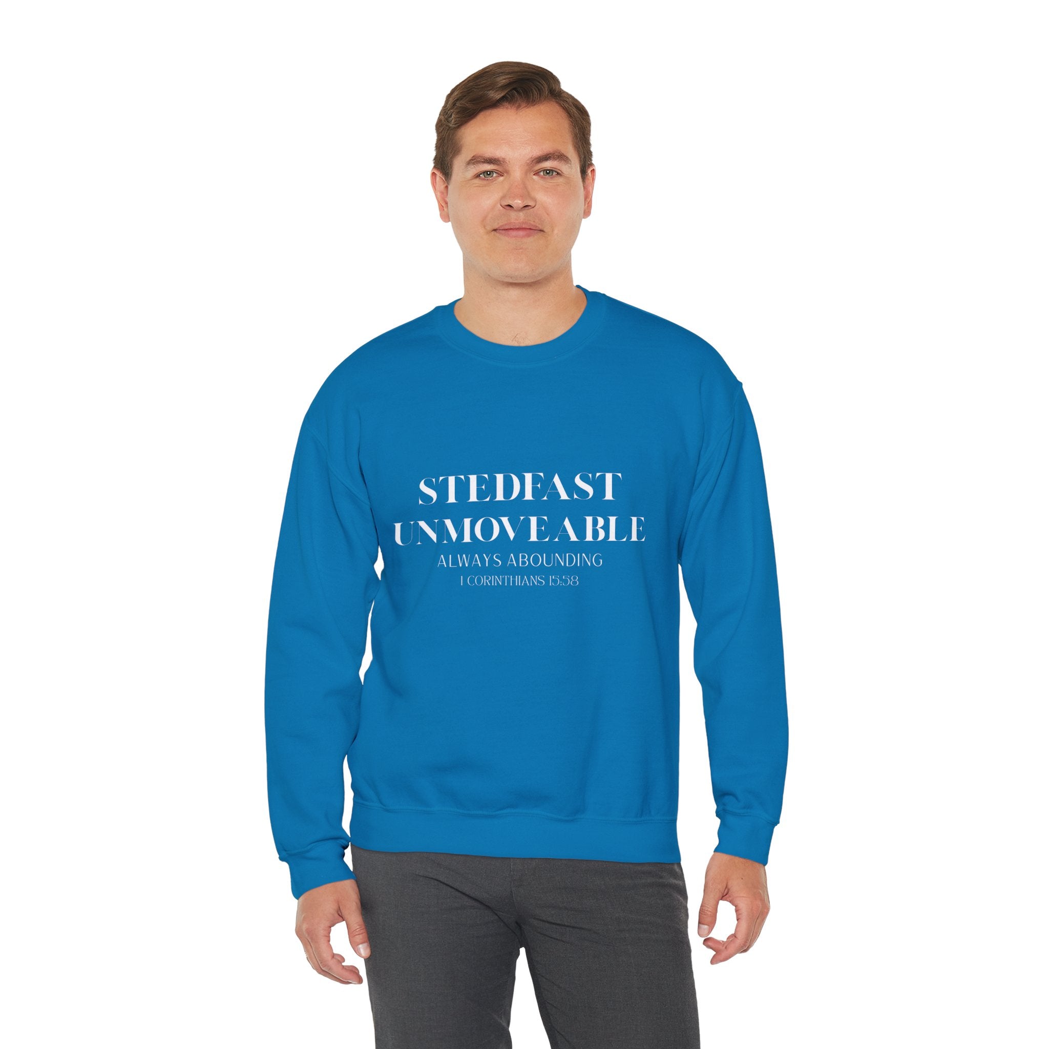 Steadfast Unmovable Crewneck Sweatshirt