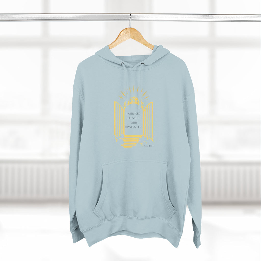 Enter Into His Gates Hoodie