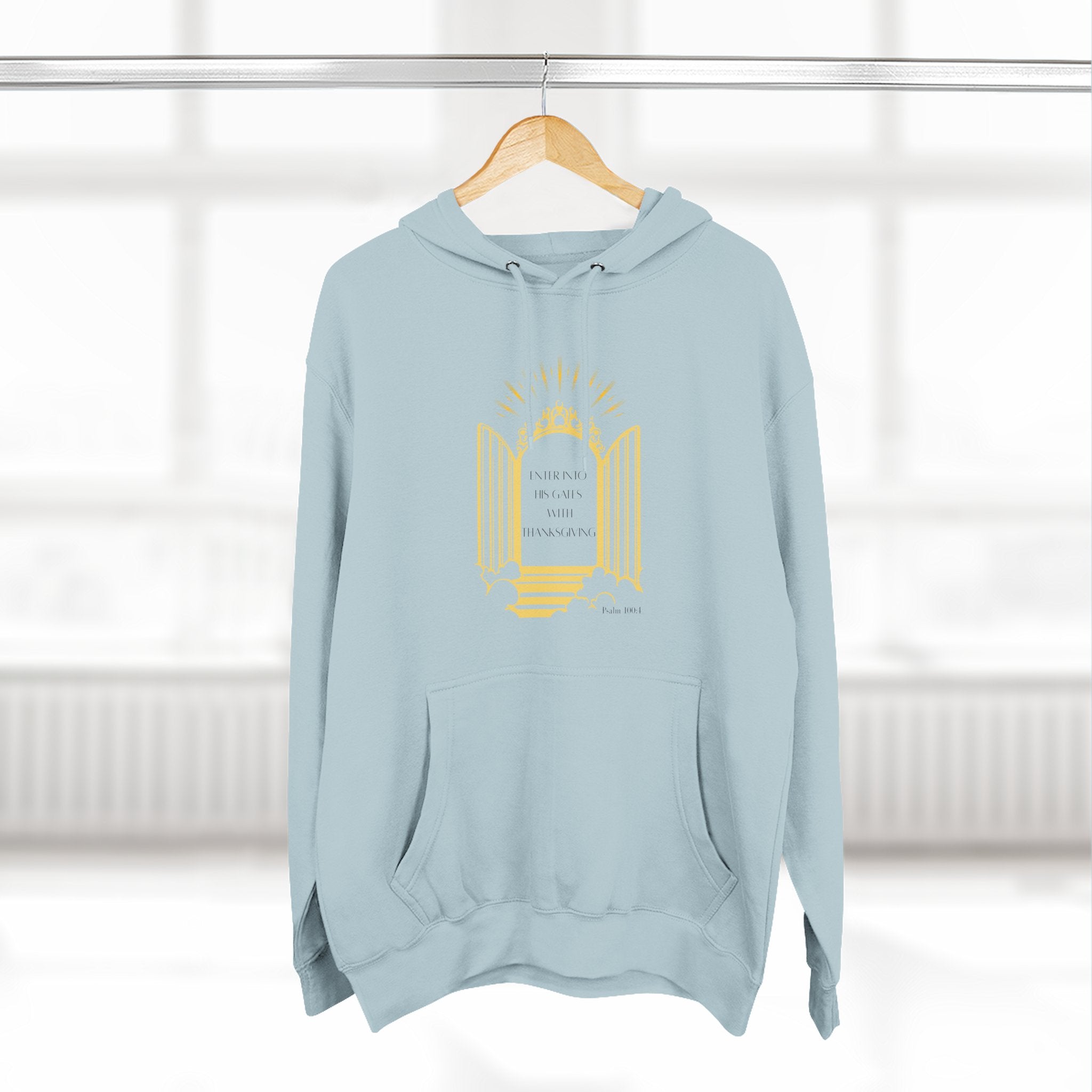 Enter Into His Gates Hoodie