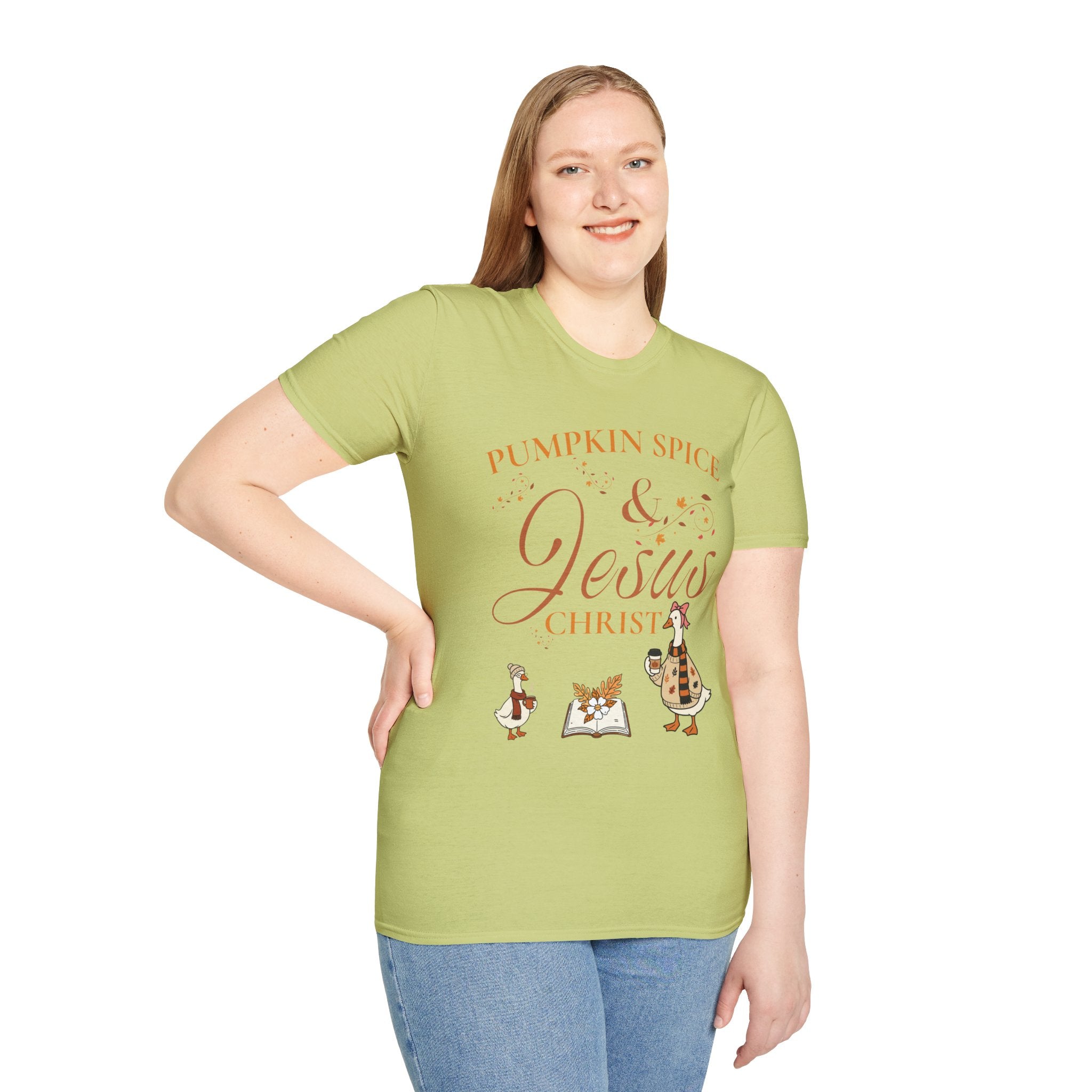 Pumpkin Spice & Jesus T-shirt