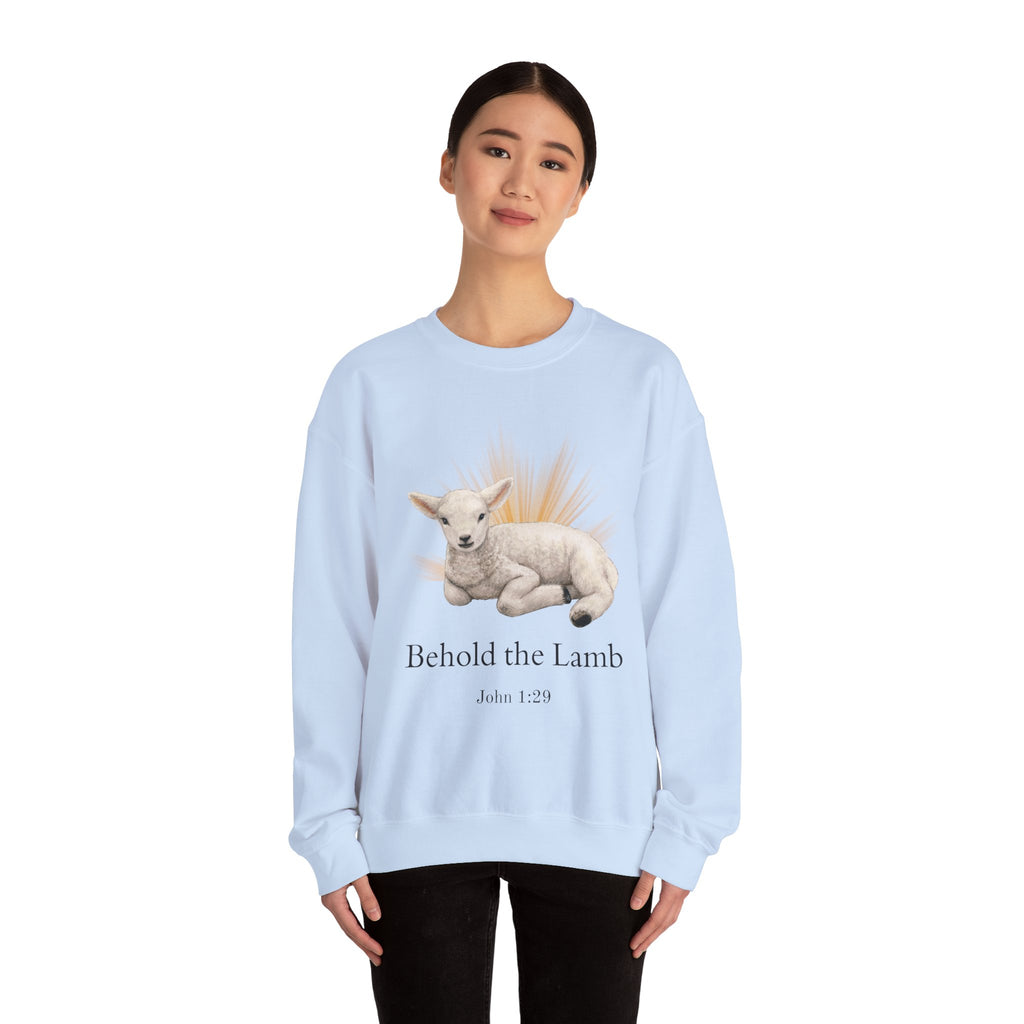 Behold the Lamb Crewneck Sweatshirt