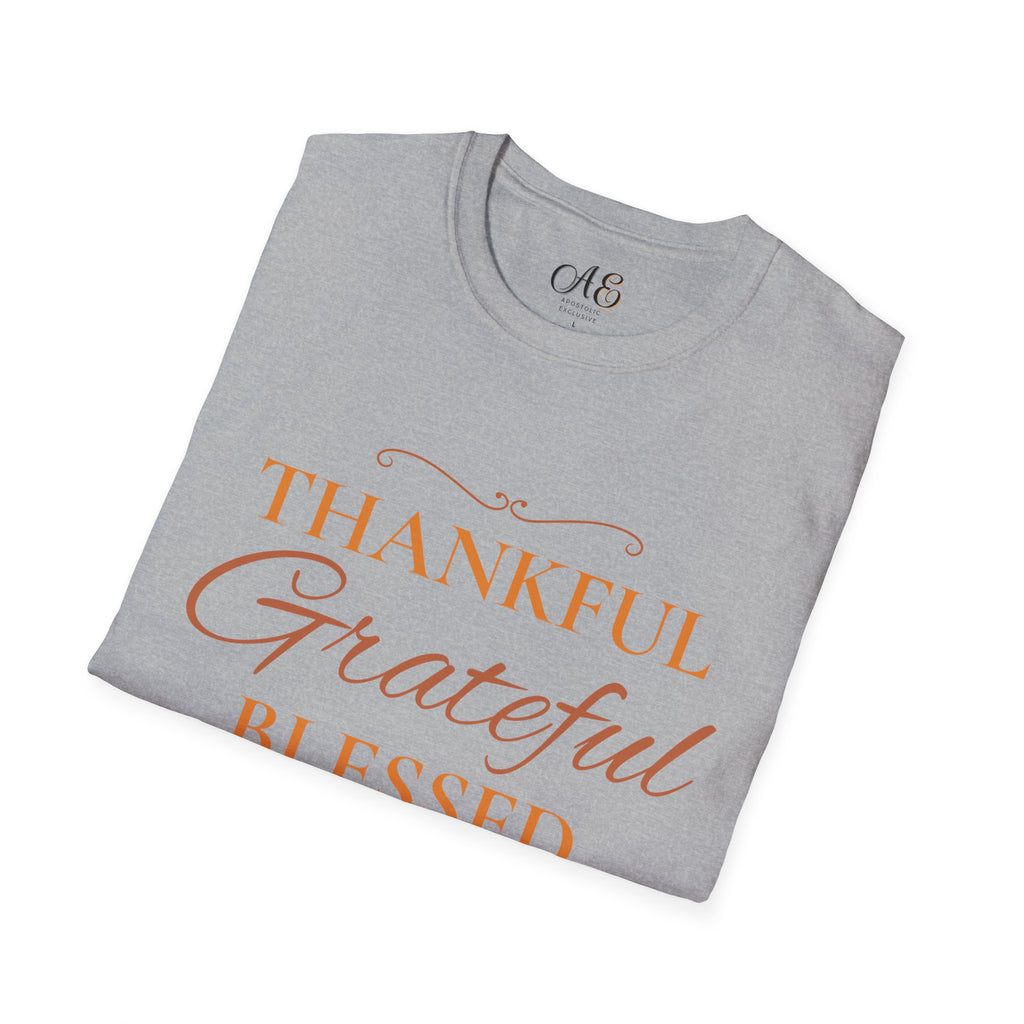 Thankful, Grateful, Blessed T-shirt